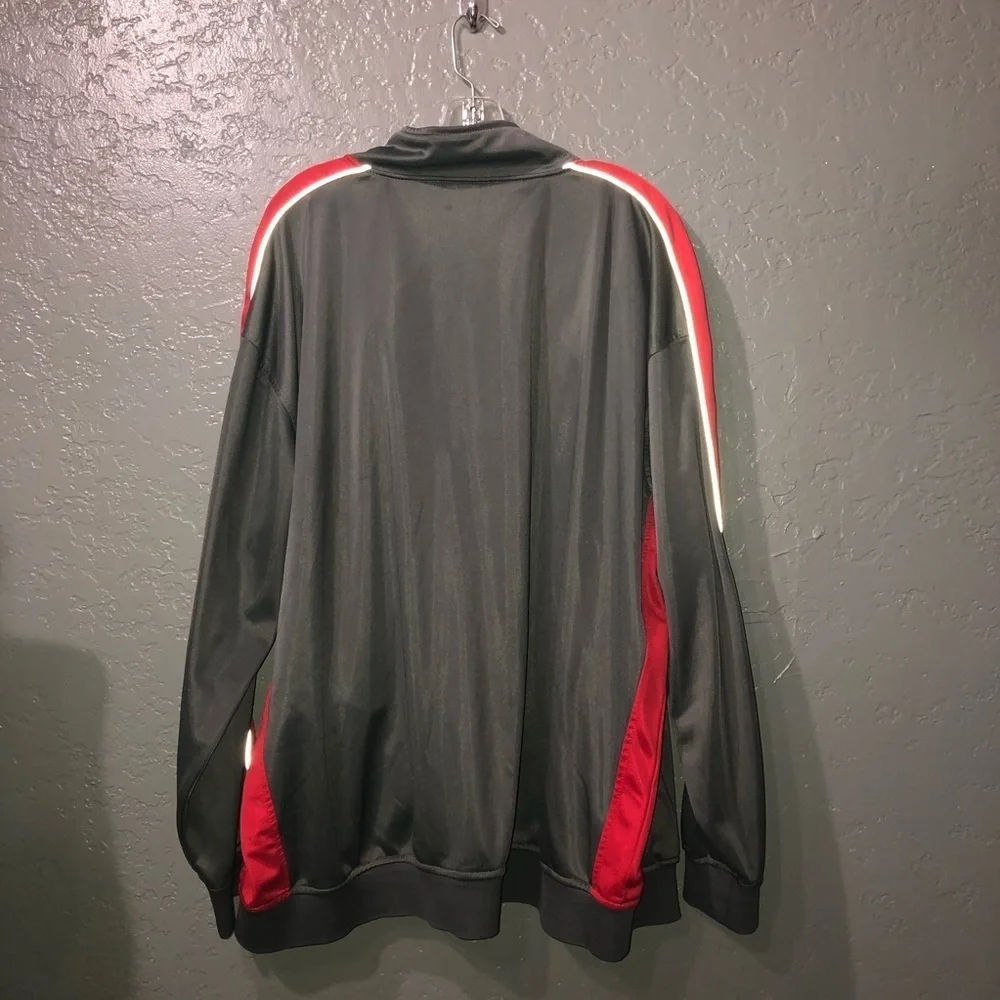 Majestic  men size 3XL Kansas City Chiefs jacket full zip/ reflective letters